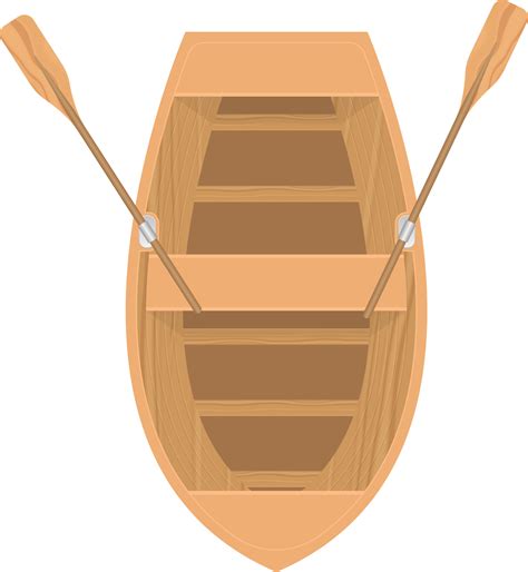 Wooden Boat Clip Art 8501633 Png