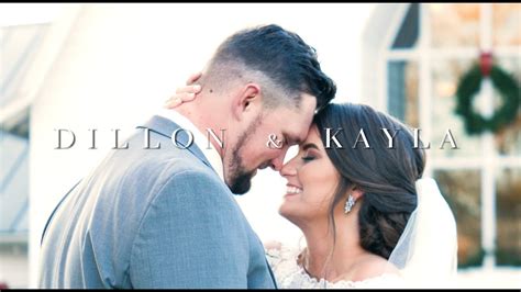 Kayla And Dillon Hardy Wedding Youtube