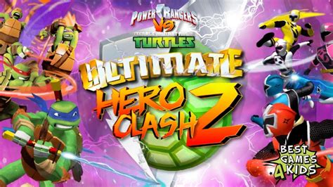 Teenage Mutant Ninja Turtles Vs Power Rangers Ultimate Hero Clash 2