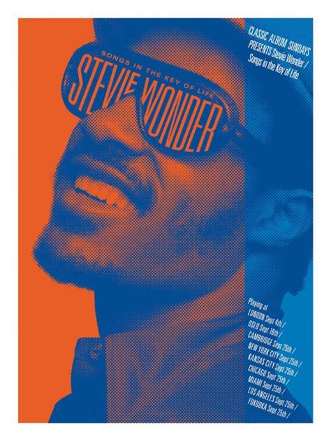 Listen now with amazon music. Stevie Wonder 'Songs In The Key Of Life' Poster | Classic ...