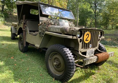 1944 Willys Mb W Trailer For Sale On Bat Auctions Sold For 54000