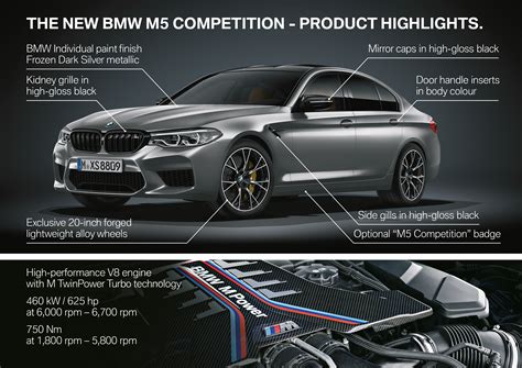 M3 is better for tight corners but at high speed tracks m5 is faster. WORLD PREMIERE: BMW M5 Competition -- Harder, Sharper, Faster