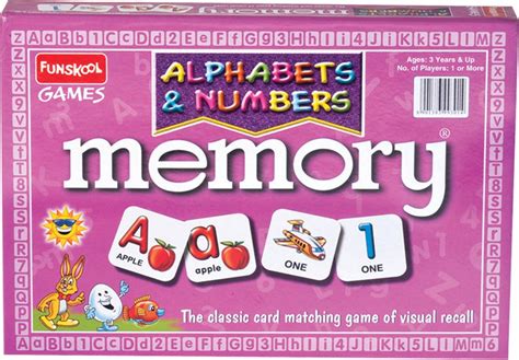 Buy Funskool Games Memory Alphabets And Noseducational Matching Picture