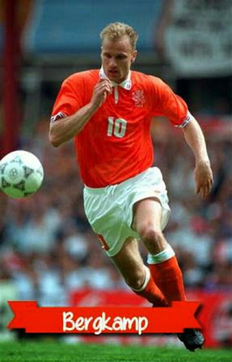 Dennis Bergkamp Of Holland In Action At Euro 96 Euro 96 Dennis