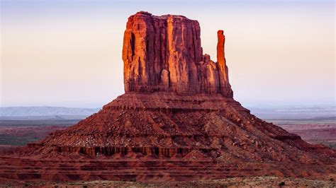 The Mittens At Sunset Navajo Tribal Park Monument Valley Arizona