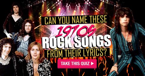 Music Quiz Can You Name These 1970s Rock Songs