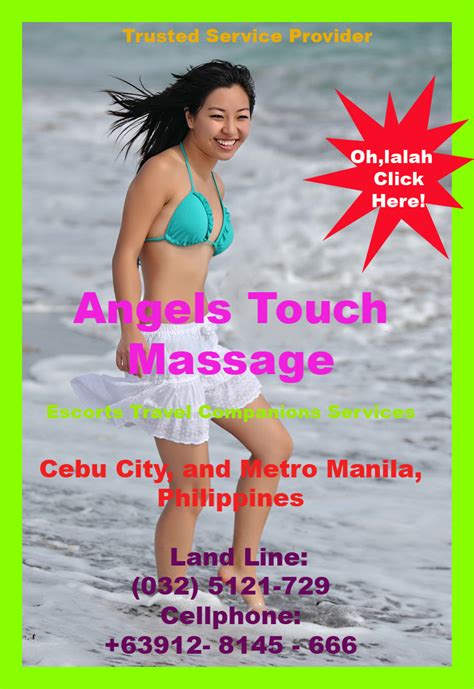 cebu massage and travel companions services