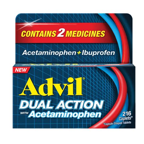 Advil Dual Action 216 Count Affordable Meds