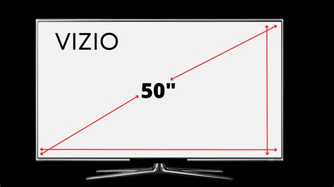 Vizio 50 Inch Tv Dimensions Complete Guide Decortweaks