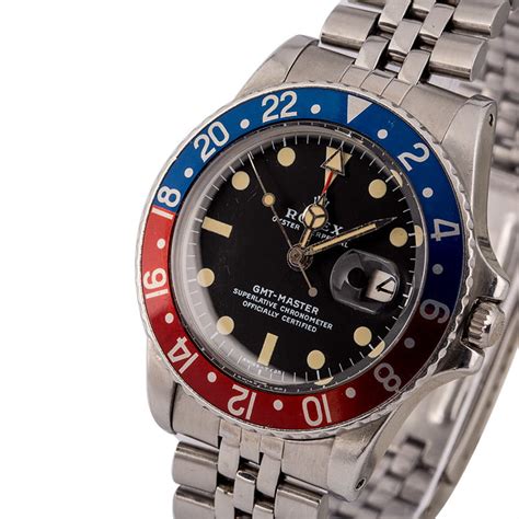 Buy Vintage Rolex Gmt Master 1675 Bobs Watches Sku 127830