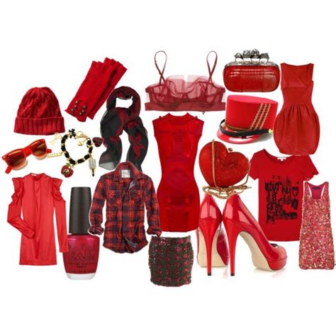 Red Red Red By Thelifestyled On Polyvore Clothes Design Women Polyvore