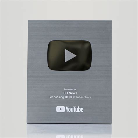 Youtube Silver Creator Award India Signing Hands Ish