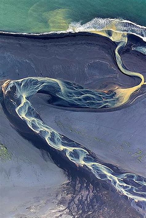 Stunning Aerials Of Icelands Volcanic Rivers Photos The Weather