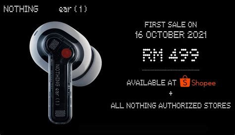 Nothing Ear Earbuds With Anc Officially Launched In Malaysia Priced At Rm Soyacincau