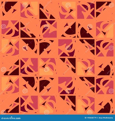 Beautiful Of Colorful Arrow Repeated Abstract Illustrator Pattern