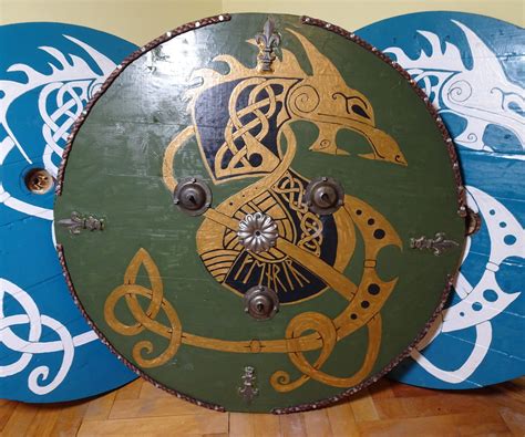 Awesome Wooden Viking Shield Cool Viking Shield Design 6 Steps