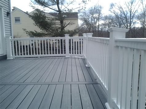 Deckstore knows railing from aluminum railing to cable deck railings and pvc deck railing. Longevity Vinyl Deck Railing System | Vinyl deck railing ...