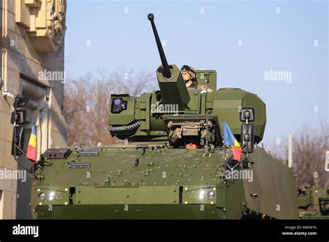 Bucharest Romania December 1 2018 Piranha V Pc 8x8 Armored Vehicle