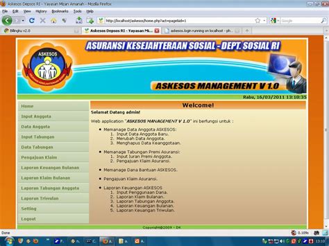 Contoh aplikasi ini antara lain; Aplikasi-Software Management Asuransi (ASKESOS) | APLIKASI ...