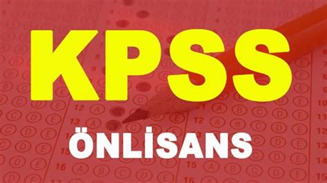 KPSS önlisans yeni tarihi nedir KPSS önlisans ne zaman yapılacak