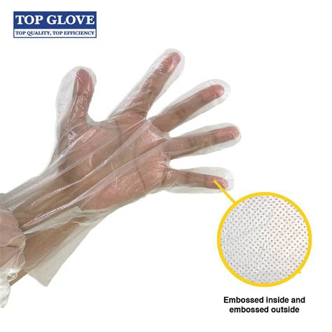 It distributes 20% of its gloves of its own brand directly to end users and. Top Glove Food Handling Disposable Clear HDPE Plastic ...