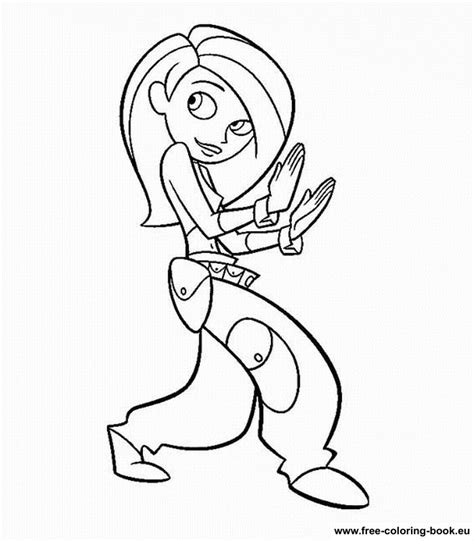 Coloring Pages Kim Possible Printable Coloring Pages Online