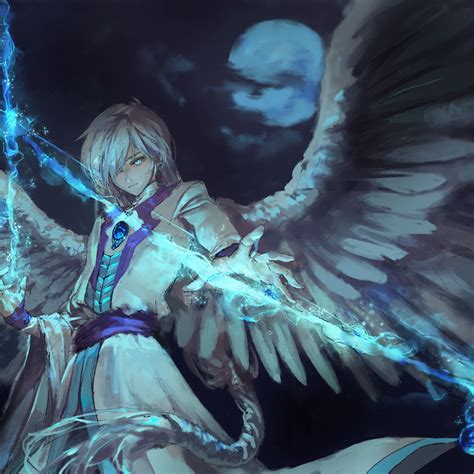 Anime Angel Boy With Magical Arrow Hd Anime 4k Wallpapers Images