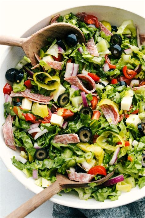 Best Italian Chopped Salad Recipe The Recipe Critic