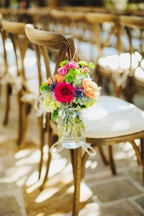 The Beloved Mason Jar Wedding Aisle Decorations Wedding Aisle