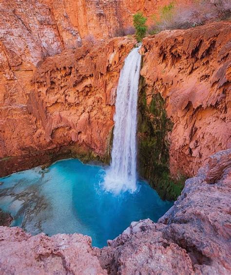 When In Arizona · This Waterfall In The Grand Canyon Towers Higher Than