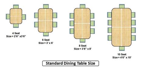 6 Seater Dining Table Size In Cm Bangmuin Image Josh