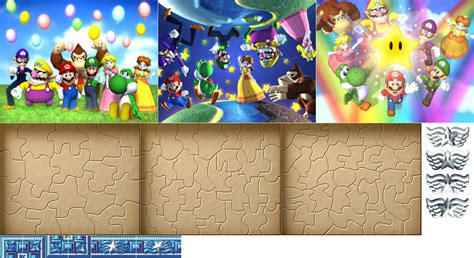 GameCube - Mario Party 4 - Jigsaw Jitters - The Spriters ...