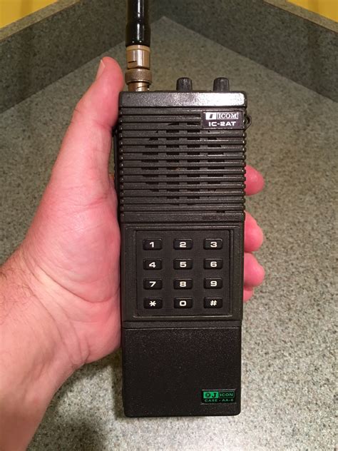 N8cds Handheld Radio Review 1 Icom Ic 2at Silvercreek Amateur Radio Association