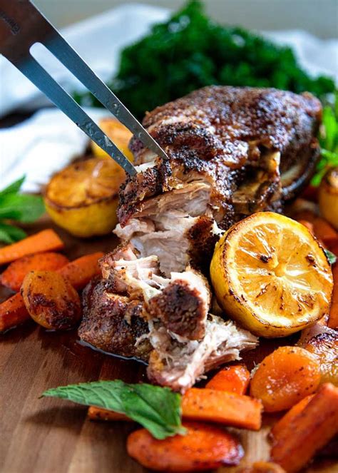 I serve it over rice. This aromatic and succulent Moroccan Slow Roasted Pork is ...