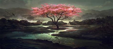 Pink Tree Wallpapers Wallpaper Cave