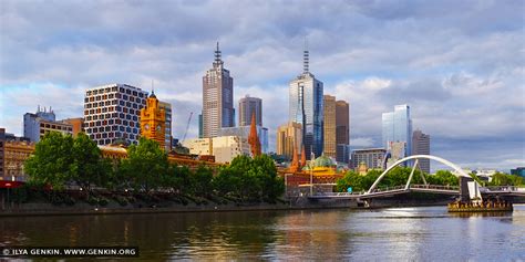 Melbourne And Flinders Street Station Image Fine Art Landscape