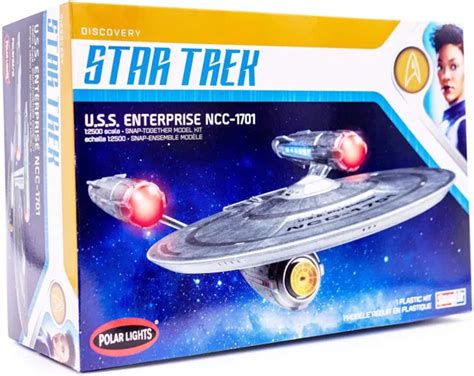 Polar Lights Discovery Star Trek Uss Enterprise Ncc 1701 Snap Plastic
