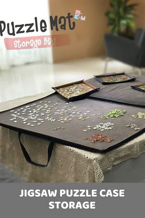 Converts to vertical or horizontal storage, visit shop to play product demo video, space saving jigsaw board plus caddy, free shipping to lower 48. Jigsaw Puzzle Case Storage in 2020 | Jigsaw puzzles ...