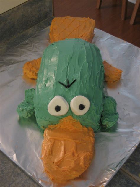 Perry The Platypus Cakethis Is My Picture From Alexs B Day