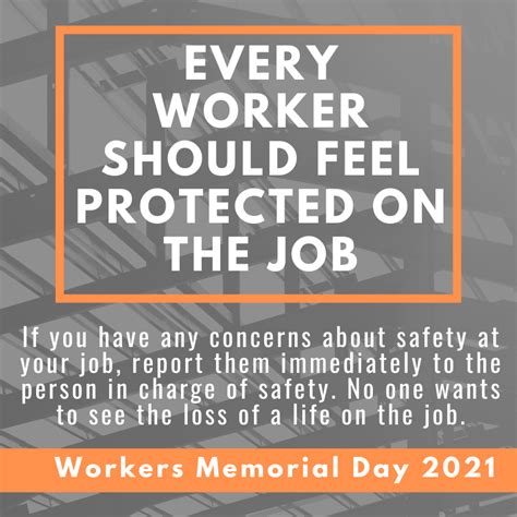 What Is Workers Memorial Day Johnson And Groninger