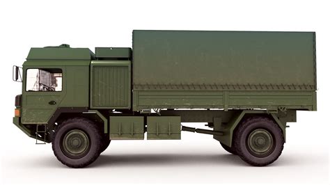 Man Military Truck 3d Model Cgtrader