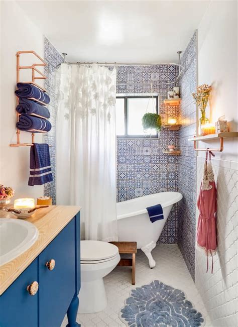 59 Small Bathroom Decor Ideas To Zhuzh Your Tiny Space Apartment Therapy
