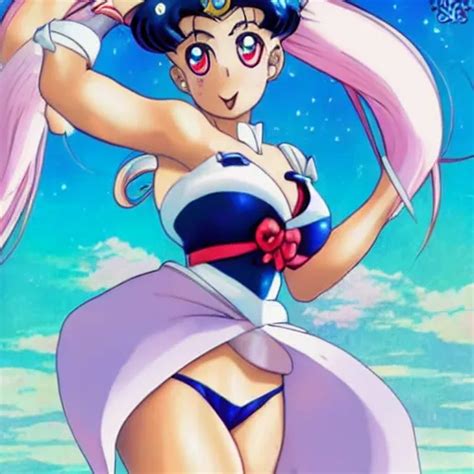 Thicc Sailor Moon Stable Diffusion