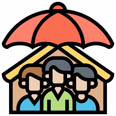 Homeowners Insurance Protection Renter Resident Icon Download On
