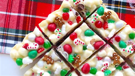 Top sugar free christmas candy recipes and other great tasting recipes with a healthy slant from sparkrecipes.com. Christmas Rocky Road Fudge | RECIPE - YouTube
