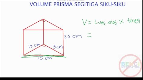 Rumus Mencari Volume Prisma Segitiga