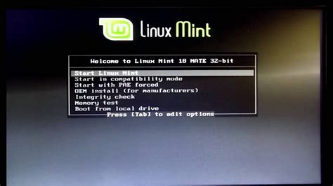 How To Install Linux Mint From A Usb Thumb Drive Systran Box