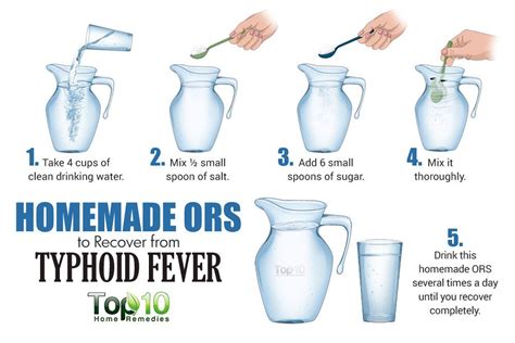 How much ors will you give to each time? Home Remedies for Typhoid Fever | Top 10 Home Remedies