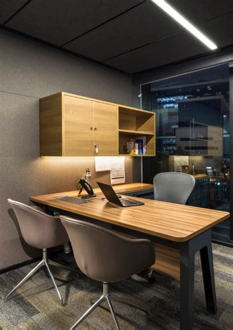 Home Office Design Concept Was Inspired By The Mid Century Industrial