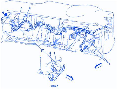 Opel Vectra GLS 1999 Dashboard Electrical Circuit Wiring ...